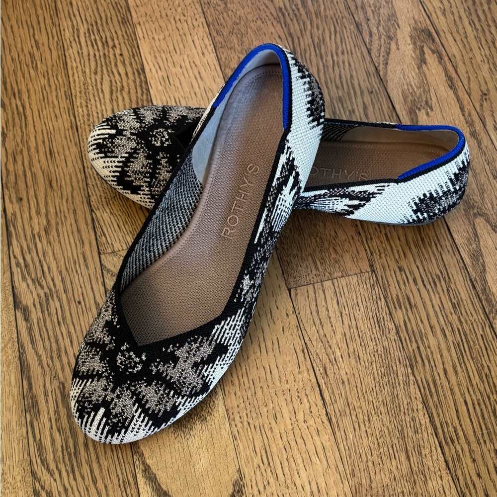 Rothy’s metallic flats